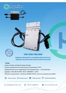 Mikroinwerter Hoymiles HM 800