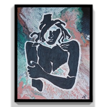 Obraz "Kobieta" 50x40cm pionowy