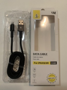 Kabel ładowarka iPhone / USB 2.4A