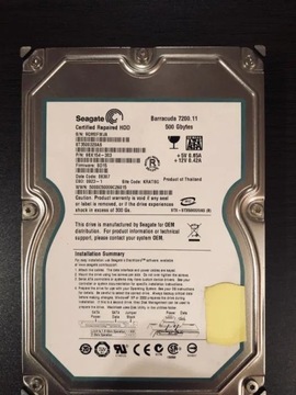 Dysk HDD Baracuda Seagate