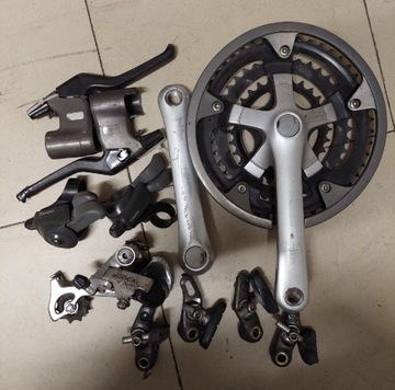 Grupa Shimano 200cx (400cx, deore)(korba, manetki)