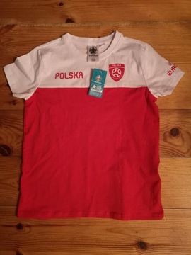 Koszulka kibica POLSKA licencjonowana euro 2020