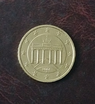 50 euro cent NIEMCY 2004 A 
