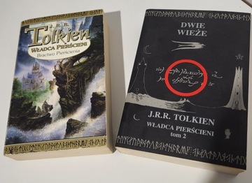 Władca Pierścieni tom 1 i 2  J.R.R. Tolkien