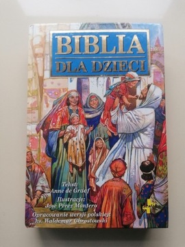 książka ilustrowana Biblia dla dzieci 