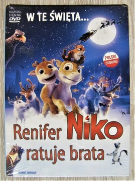 Renifer NIKO Ratuje Brata film dla dzieci DVD nowa