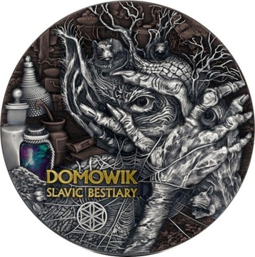 DOMOWIK Slavic Bestiary 3 Oz Silver Coins 2000 F