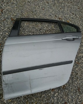 Drzwi lewy tył E46 sedan silbergaru metalic