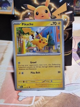 Pikachu (PAF 018) Paldean Fates Karta Pokemon