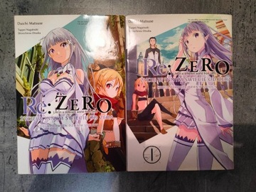 Manga Re:Zero tom 1 i 2