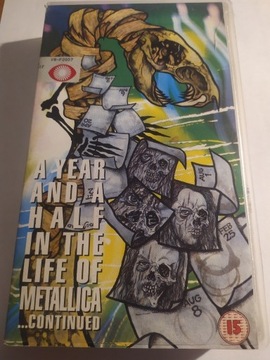 Metallica A Year And A Half In The Life Of V.2 VHS