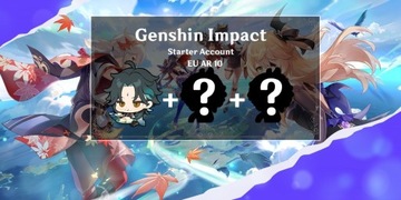 Genshin Impact Konto EU AR 10 Xiao 2x Losowa 5*