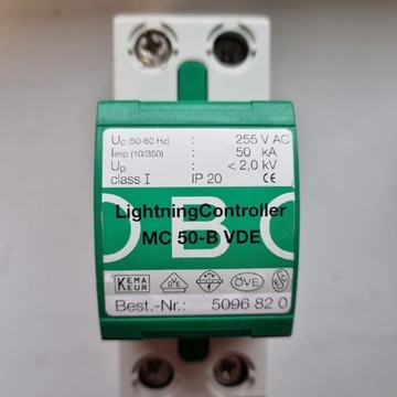 OGRANICZNIK PRZEPIĘĆ 50KA 2KV MC 50-B VDE 5096820