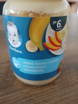 Deserek Gerber Jabłka banany mango 190g