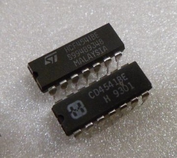 HCF4541BE CD4541BC 4541  dzielnik/timer  STM