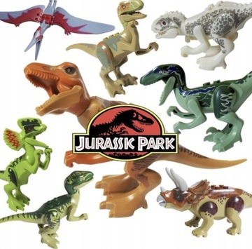 Figurki Jurassic World Dinozaury 8 szt Okazja Szybko 24H!