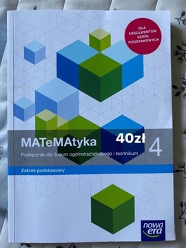 Książka do matematyki 4 zakres podstawowy 