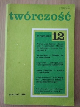 Twórczość1988 nr 12