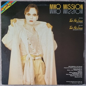 Miko Mission - Two For Love  MAXI  ITALO DISCO 