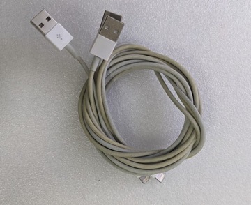 3 kable lightning-USB 1m zestaw oryginalne