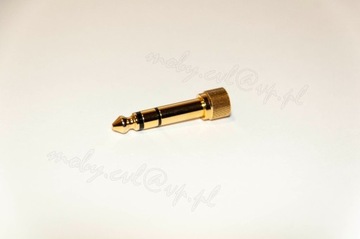 Adapter AKG jack 6,3mm na mini-jack 3,5mm.