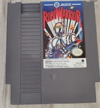 Robo Warrior Nintendo NES PAL Unikat