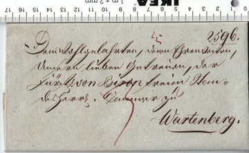 Niemcy, list z BRESLAU do Wartenberg, 1803 r. (1)