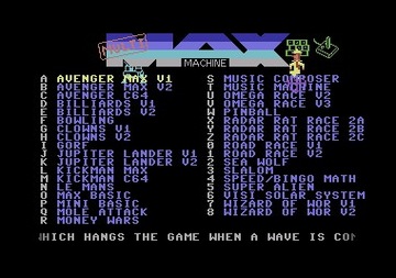 Kartridż MultiMax do C64/C128, 35 gier