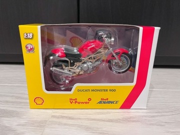 Ducati Monster 900 Bburago 1/18 seria Shell