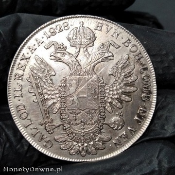 talar 1828 A, Franciszek II, Austria