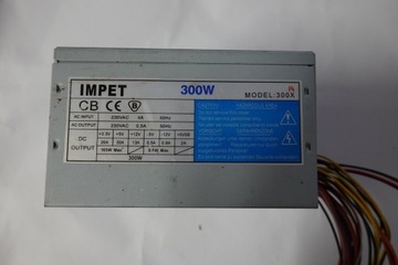 Zasilacz IMPET 300W Model: 300X1 (P4)
