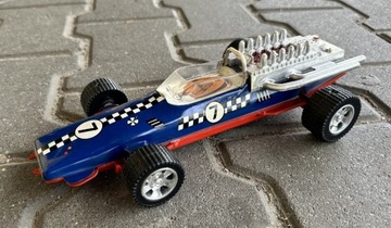 Sportowy samochód zabawka PRL Formula