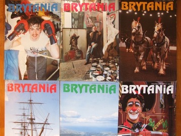 CZASOPISMO BRYTANIA  nr 1,2,3,4,5,6  1988 -komplet