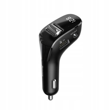 BASEUS TRANSMITER FM BLUETOOTH 2XUSB AUX 