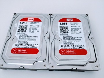 Dwa dyski WD RED NAS 1TB