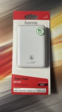 Powerbank Hama slim 5hd