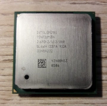 Intel Pentium 4 2.60 GHz /515/800 SL6WH
