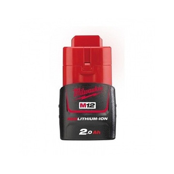 MILWAUKEE Akumulator M12 B2 2Ah Li-lon 12V RED