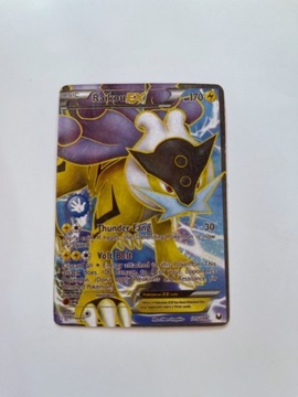 Karta „Raikou EX” z serii pokemon