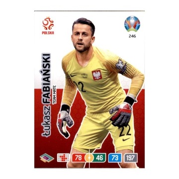 UEFA EURO 2020 Team Mate Lukasz Fabiański 246