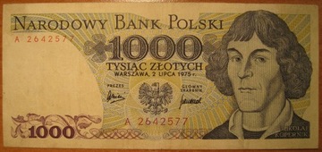 PRL 1000zł 1975r A 