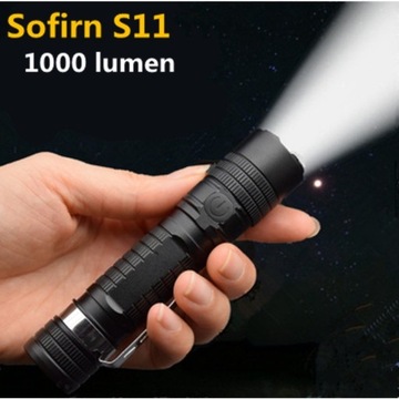 Latarka Sofirn S11-C 1000lm led LH351D + aku 18650