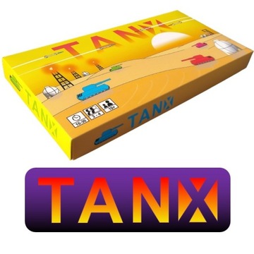 TANX - CZOŁGI - gra planszowa