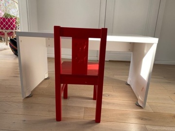 Stolik dziecięcy ikea +krzesełko