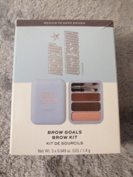 Makeup obsesion brow goals  brow kit-dla kobiet