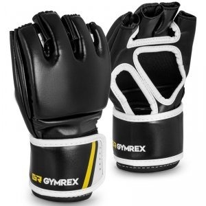 Rękawice treningowe do MMA S/M czarne Gymrex