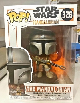 Funko POP 326 Mando Star Wars Mandalorian kolekcja