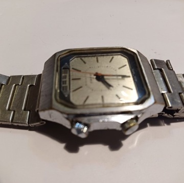 Stary zegarek poliot 18 kamieni budzik ZSRR 