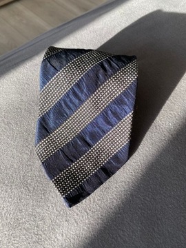 Krawat Pierre cardin ręcznie robiony