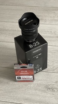 Olympus 8-25mm f/4.0 PRO + GRATIS!